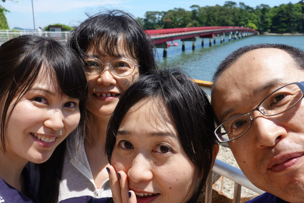 娘たちと松島観光